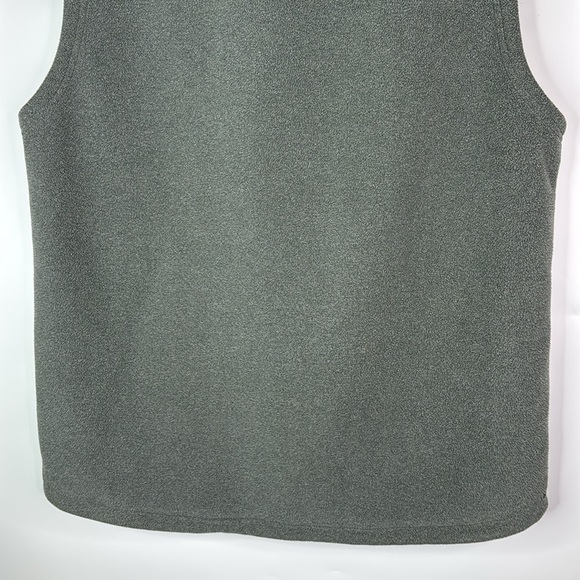 Duluth Trading Co Gray Fleece Vest Size Large - Picture 6 of 7